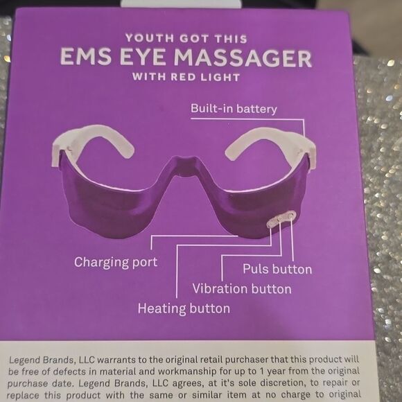 Bliss Youth Got This EMS Eye Massager w/Red Light - Picture 7 of 7